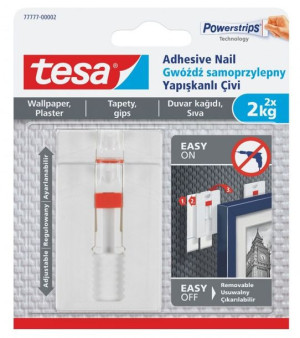 tesa regulowany gwóźdź samoprzylepny na tapetę