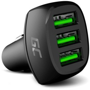 Green Cell Power Ride Car Charger 3x USB Ultra Cha
