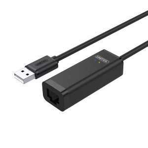 Adapter Unitek USB - RJ45 0.12m