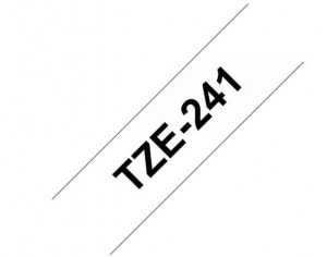 Taśma laminowana o szerokości 18mm Brother TZE-241