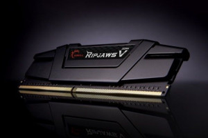 RAM GSKILL RipjawsV 64GB Black 4x16GB 3200MHz DDR4