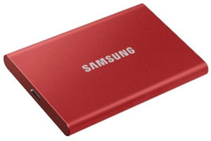 Dysk Samsung Portable SSD T7 1TB USB 3.2 czerwony