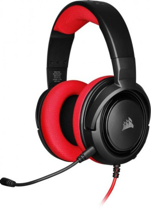 Słuchawki gamingowe Corsair HS35 Stereo Red