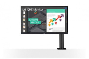 Monitor 27'' LG 27QN880-B UWQHD IPS 75Hz 5ms