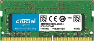 Crucial 16gb[1x16gb 3200mhz Ddr4 Cl22 Sodimm]