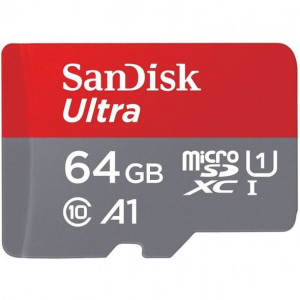SanDisk Ultra microSDXC 64GB Android 120MBs A1 UHS