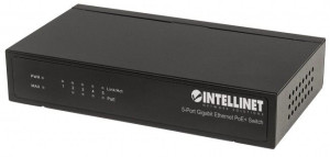 Intellinet 561228 Switch Gigabit PoE 5x RJ45 60W