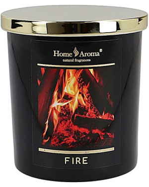 Duża świeca zapachowa FIRE 300G