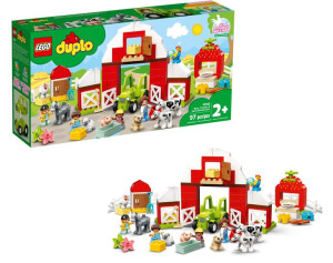 LEGO duplo stodoła traktor zwierzęta 97szt DUŻE DolinaKlockow