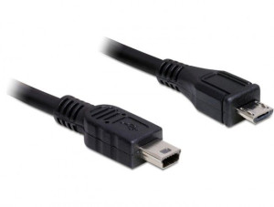 Delock micro USB - mini USB 1.0m