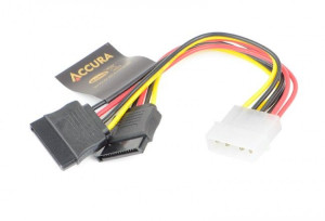 Przewód kabel na dysk Accura Premium SATA 0.15m