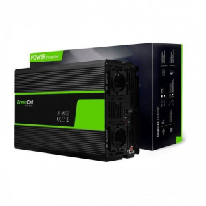 Green Cell 24V na 230V Czysta sinusoida 2000W