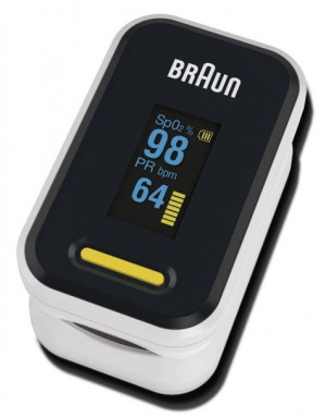 Pulsoksymetr medyczny OLED Braun Pulse Oximeter 1