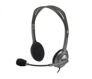 Słuchawki z mikrofonem Logitech H111 Headset