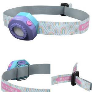 Latarka dla dzieci Ledlenser Kidled4R Purple