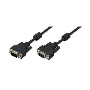 Przewód kabel VGA 1.8m LogiLink czarny