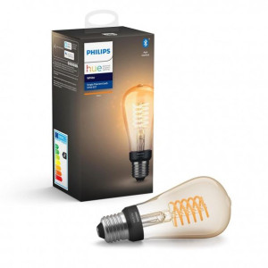 Philips Hue ST64 E27 7W W 2100K BT filament