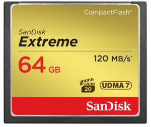 Karta pamięci SanDisk CF 64GB Extreme 120/85