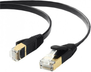 Edimax patchcord U-FTP CAT7 10GbE AWG32 30m czarny