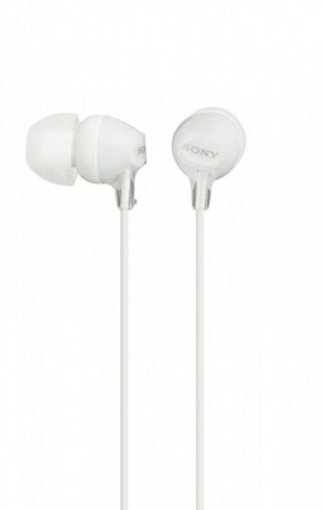 Słuchawki Sony MDR-EX15LP Białe dokanałowe