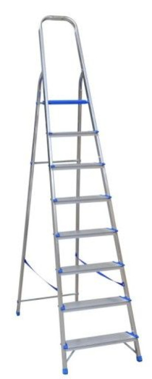 Drabiny drabina aluminiowa 8 stopniowa DRABEX Pro.