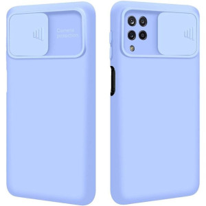 Etui SAMSUNG GALAXY A22 5G Silikonowe z Osłoną na Aparat Nexeri Silicone Le