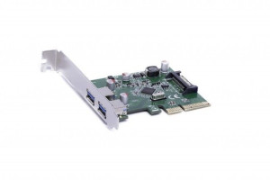 LogiLink karta PCI Express 2x USB 3.1
