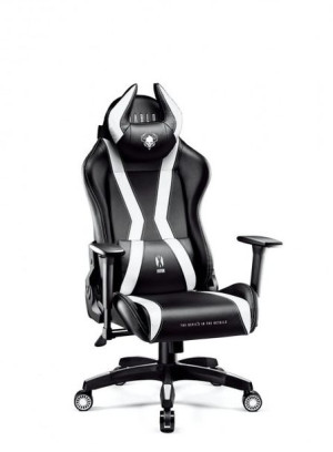 Fotel gamingowy Diablo X-Horn S Czarno-Biały