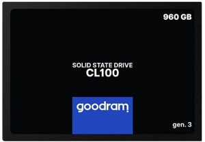 Dysk SSD 960GB GOODRAM CL100 Gen3 2.5cala SATA III