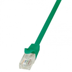 Kabel sieciowy RJ45 LogiLink 1.0m zielony