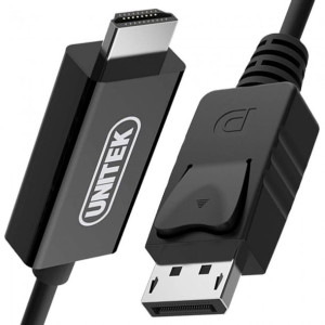 Przewód kabel Unitek DisplayPort czarny