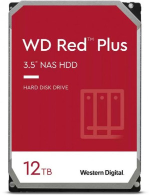 Dysk twardy WD Red Plus 12TB 3,5/7200/SATA