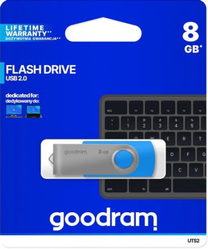 Pendrive GOODRAM UTS2 8GB niebieski