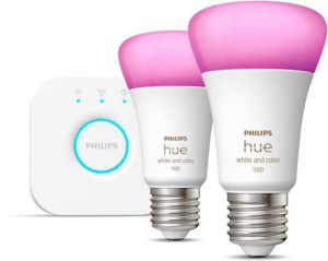 Philips Hue mostek + 2x E27 10,5W! RGBW