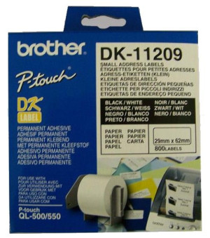 Etykiety Brother DK-11209