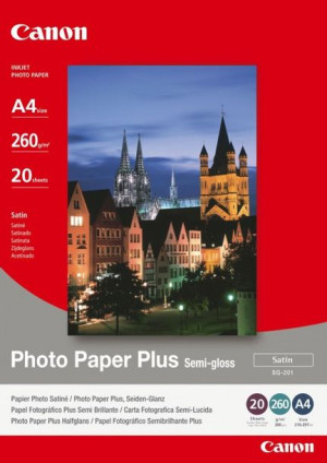 Papier fotograficzny Canon Papier SG201 A4 20SH