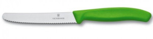 Victorinox nóż do pomidorów 11 cm zielony