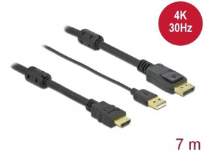 Kabel przewód Delock DisplayPort 7,0m 4K