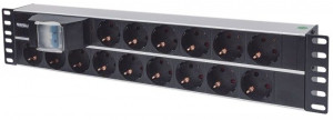 Intellinet Listwa zasilająca PDU 2U do szaf rack 1