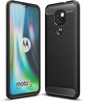 Tech-Protect Tpucarbon do Moto G9 Play/E7 Play