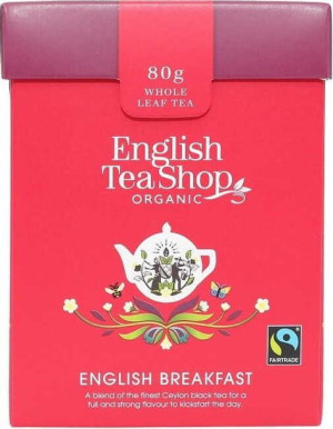 Herbata English Breakfast BIO 80g English Tea Shop