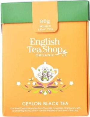 Herbata sypana czarna Ceylon BIO 80 g English Tea Shop