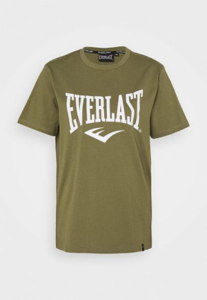 EVERLAST Koszulka męska Everlast Russel KHAKI - rozmiar L