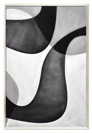Obraz ręcznie malowany na płótnie 63x93cm Splątane myśli