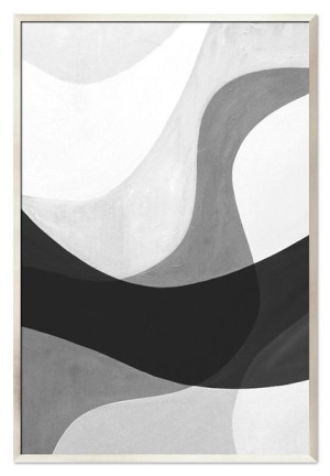 Obraz ręcznie malowany na płótnie 63x93cm Splątane myśli