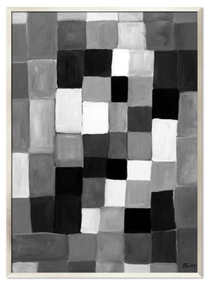 Obraz ręcznie malowany na płótnie 63x93cm Okna myśli