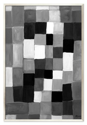 Obraz ręcznie malowany na płótnie 53x73cm Okna myśli