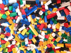 KLOCKI BUDOWLANE 500 szt. kompatybilne z LEGO + 3 płyty budowlane