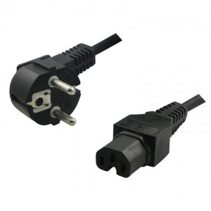 Kabel do zasilacza LogiLink VDE 2.0m