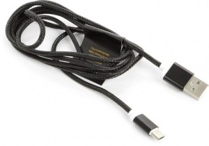Kabel przewód micro USB 1.5m czarny Accura Premium